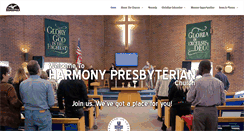 Desktop Screenshot of harmonypres.com